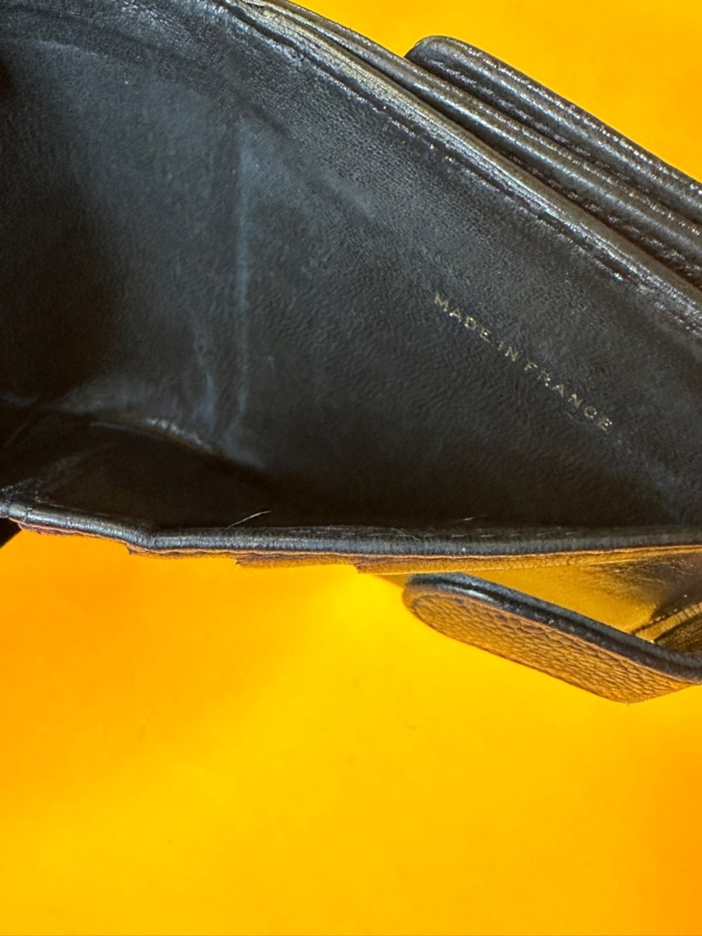 CHANEL Black Caviar Leather Compact Wallet - Picture 7 of 10